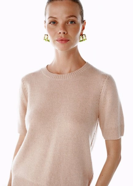 POWDER CASHMERE KNIT TOP - 3