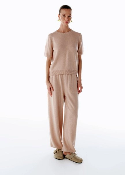 POWDER CASHMERE KNIT TOP - 2