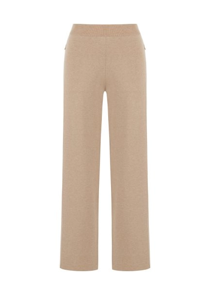 POWDER MERINO WOOL BLEND KNIT PANTS - 6