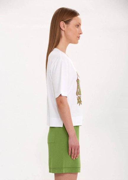 PURE COTTON NEPHRITE ALOHA T-SHIRT - 4