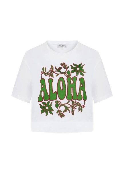PURE COTTON NEPHRITE ALOHA T-SHIRT - 6