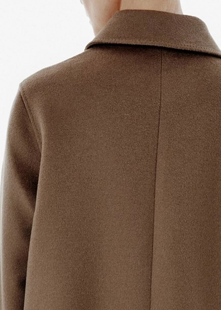 Relax Fit Pocket Detail Green Coat - 5