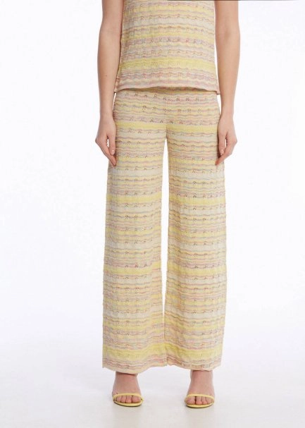 Renk Geçişili Triko Pantolon - 1