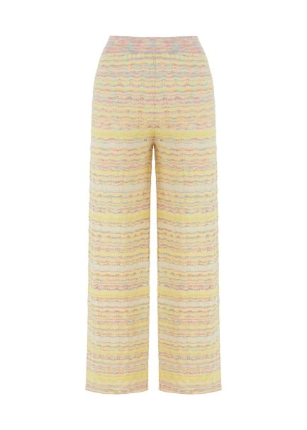 Renk Geçişili Triko Pantolon - 6