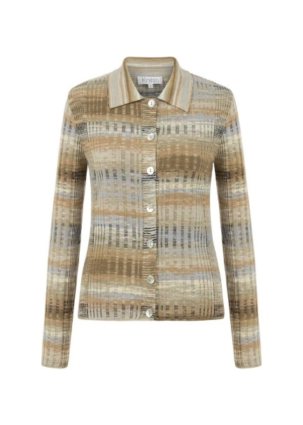 Renk Geçişli Organik Pamuk Triko - 6