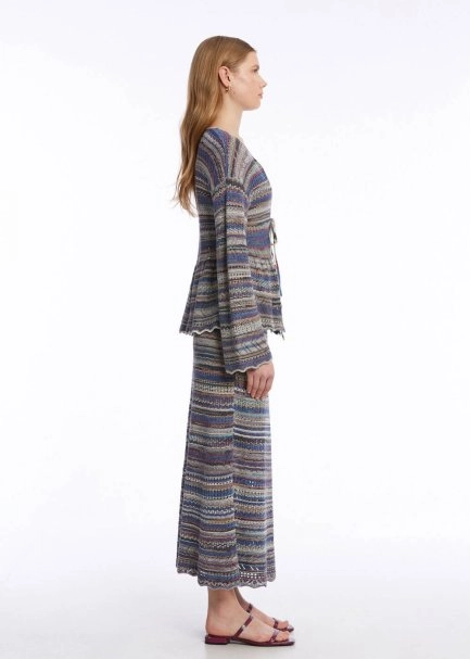 Renk Geçişli Triko Hırka Festıval - 4