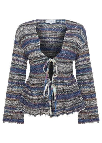 Renk Geçişli Triko Hırka Festıval - 6