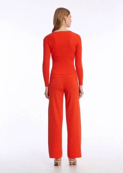 RIBBED LOBSTER KNIT CARDIGAN - 5