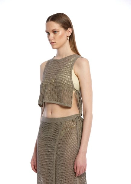 ROSEMARY BEACHWEAR KNIT TOP - 3