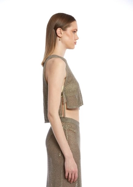 ROSEMARY BEACHWEAR KNIT TOP - 4