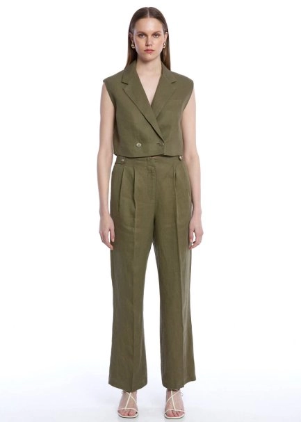 ROSEMARY LINEN PANTS - 2