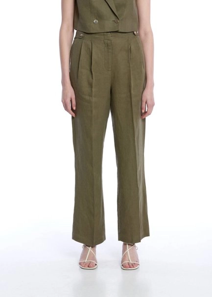 ROSEMARY LINEN PANTS - 1