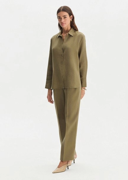 ROSEMARY LINEN PANTS - 3