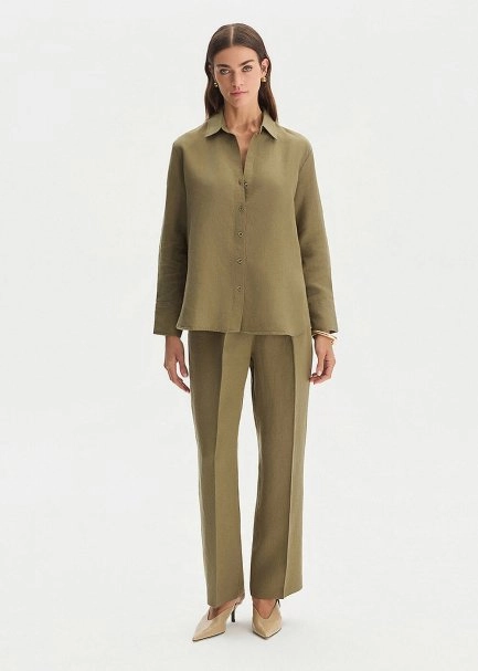 ROSEMARY LINEN PANTS - 2