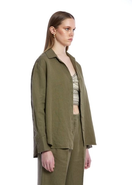 ROSEMARY LINEN SHIRT - 3