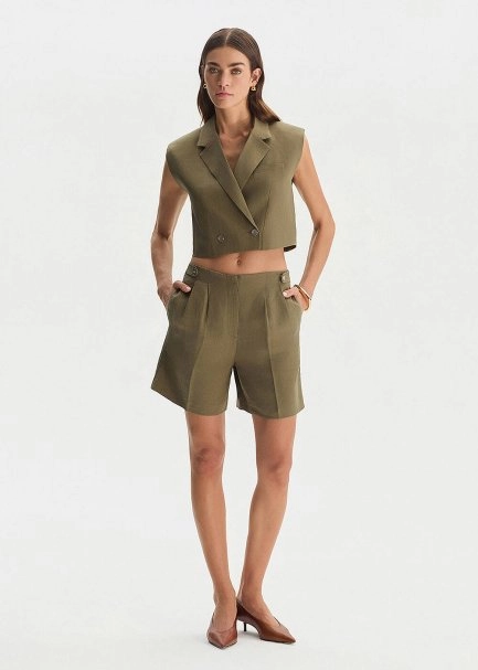 ROSEMARY LINEN VEST - 4