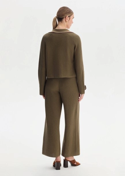 ROSEMARY ORGANIC MERSERISE COTTON KNIT JACKET - 5