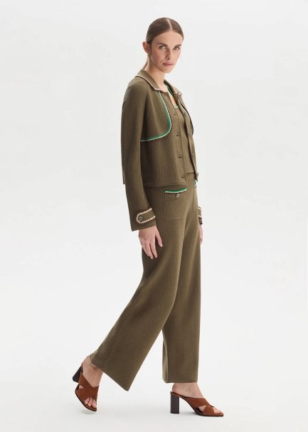 ROSEMARY ORGANIC MERSERISE COTTON KNIT PANTS - 4