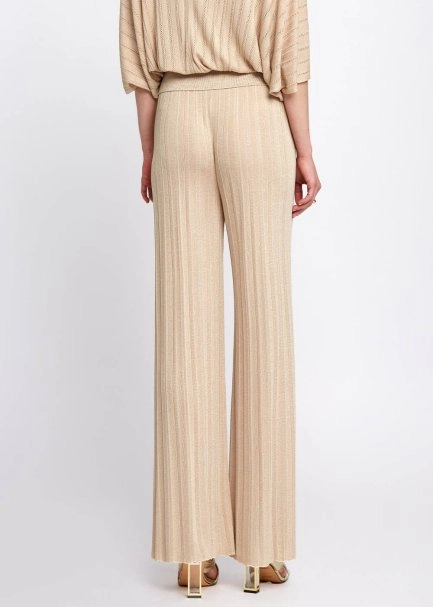 Sand Light Knit Pants - 3