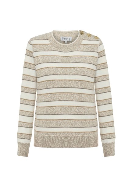 SHOULDER BUTTON DETAILED SWEATER - 6