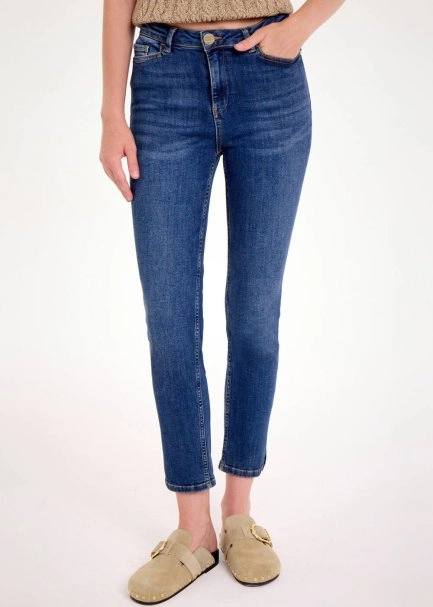 SKINNY DENIM PANTS - 4