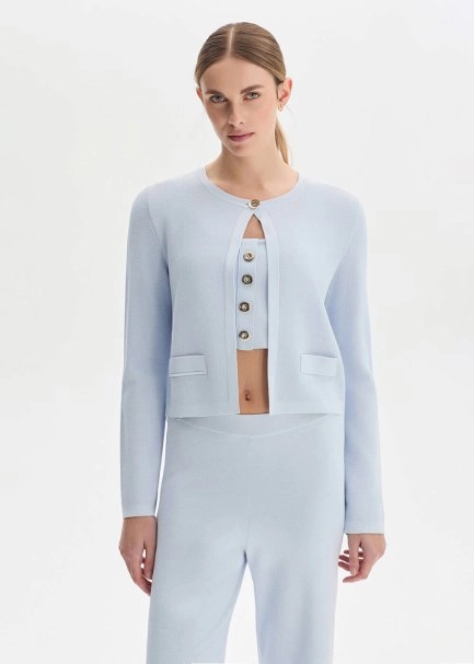 Sky Regular Fıt Knıt Jacket - 2