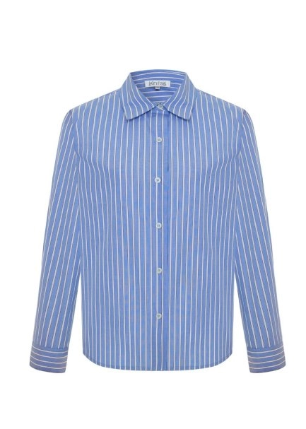 STRIPE BLUE REGULAR FIT SHIRT - 6