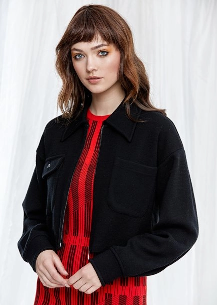 Striped Sleeveless Red Knit Midi Dress - 4