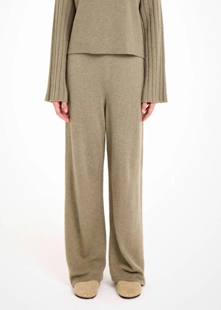 THYME CASHMERE KNIT PANTS - 1