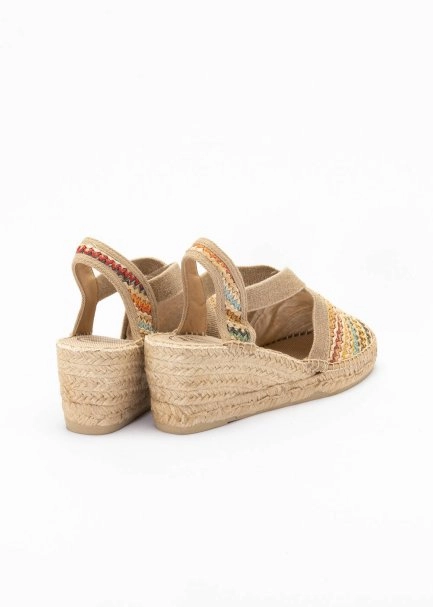 Tonı Pons Renkli Hasır Dolgu Espadrıl - 4