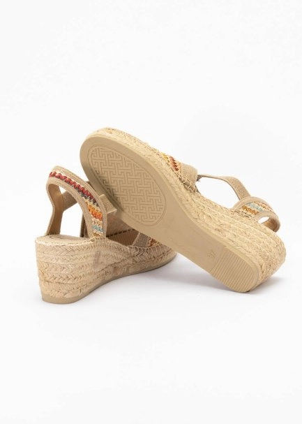Tonı Pons Renkli Hasır Dolgu Espadrıl - 5