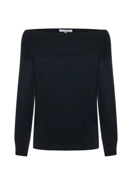 ULTRAFINE ORGANIC CASHMERE SWEATER BLACK - 6
