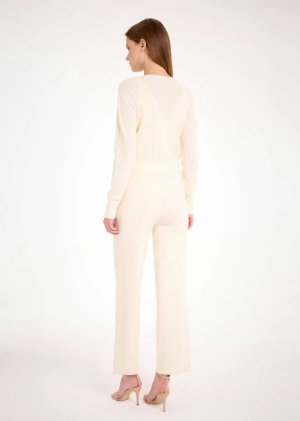 V NECK PANNA KNIT CARDIGAN - 4