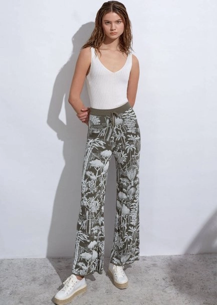 V Yaka Ribli Ekru Triko Üst - 2