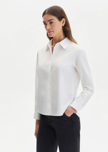 WHITE REGULAR FIT SHIRT - 2