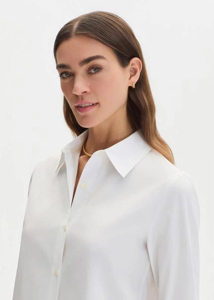 WHITE REGULAR FIT SHIRT - 3