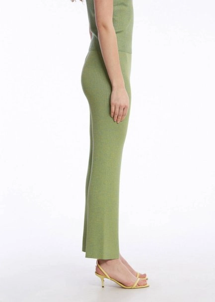 Yeşil Triko Pantolon - 3