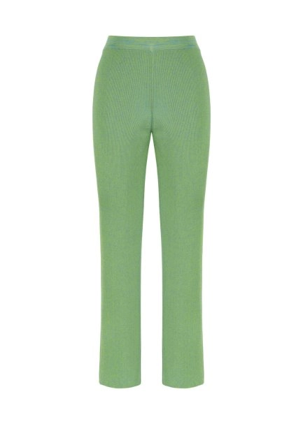 Yeşil Triko Pantolon - 6