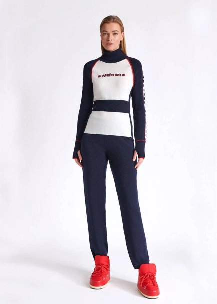 Yıldız Desenli Extrafıne Merino Yün Triko - 2