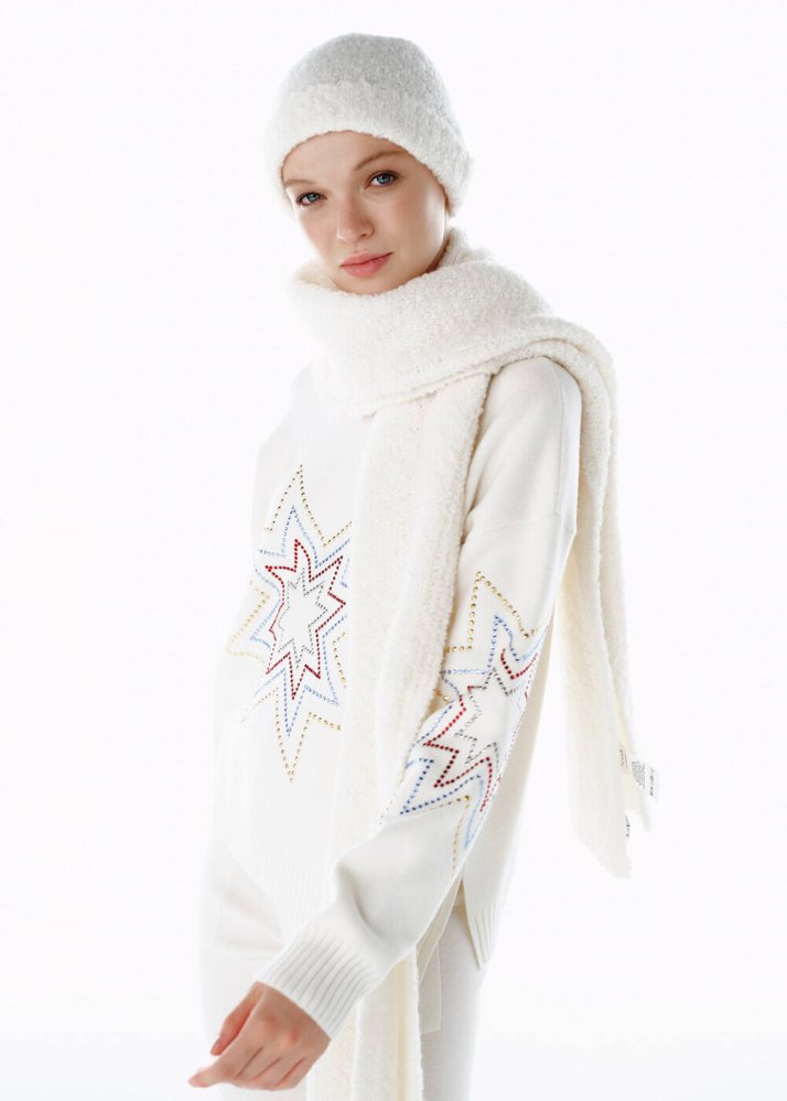 KNITSS - Alpaka Karışımlı Ekru Bere