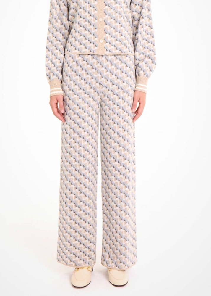 KNITSS - ORGANIC COTTON BLEND KNIT PANTS