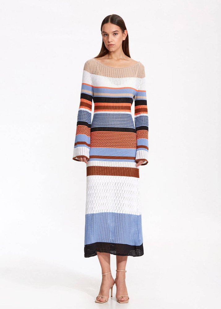 KNITSS - ORGANIC COTTON LINEN KNIT DRESS