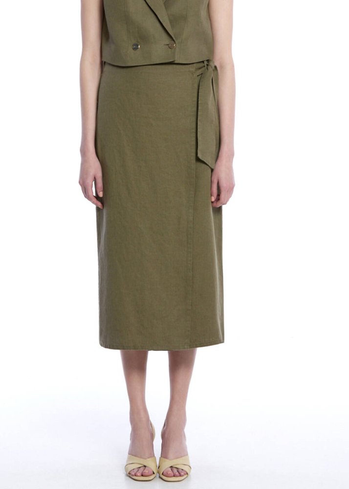 KNITSS - ROSEMARY LINEN SKIRT